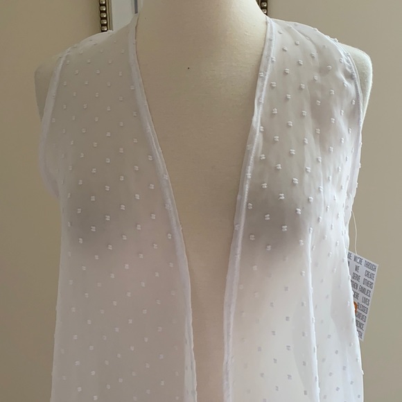 • Lularoe Swiss Dot Joy Cardigan • - Picture 1 of 6